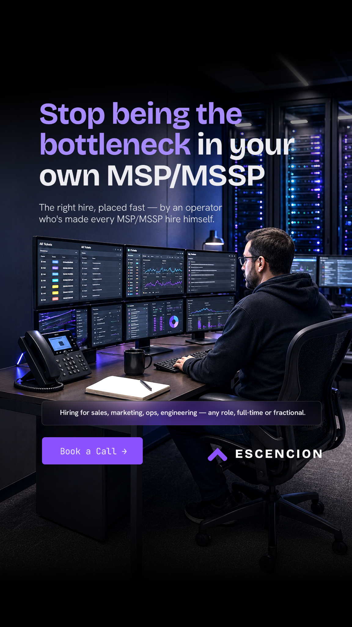Escencion Facebook ad from Jul 30, 2026