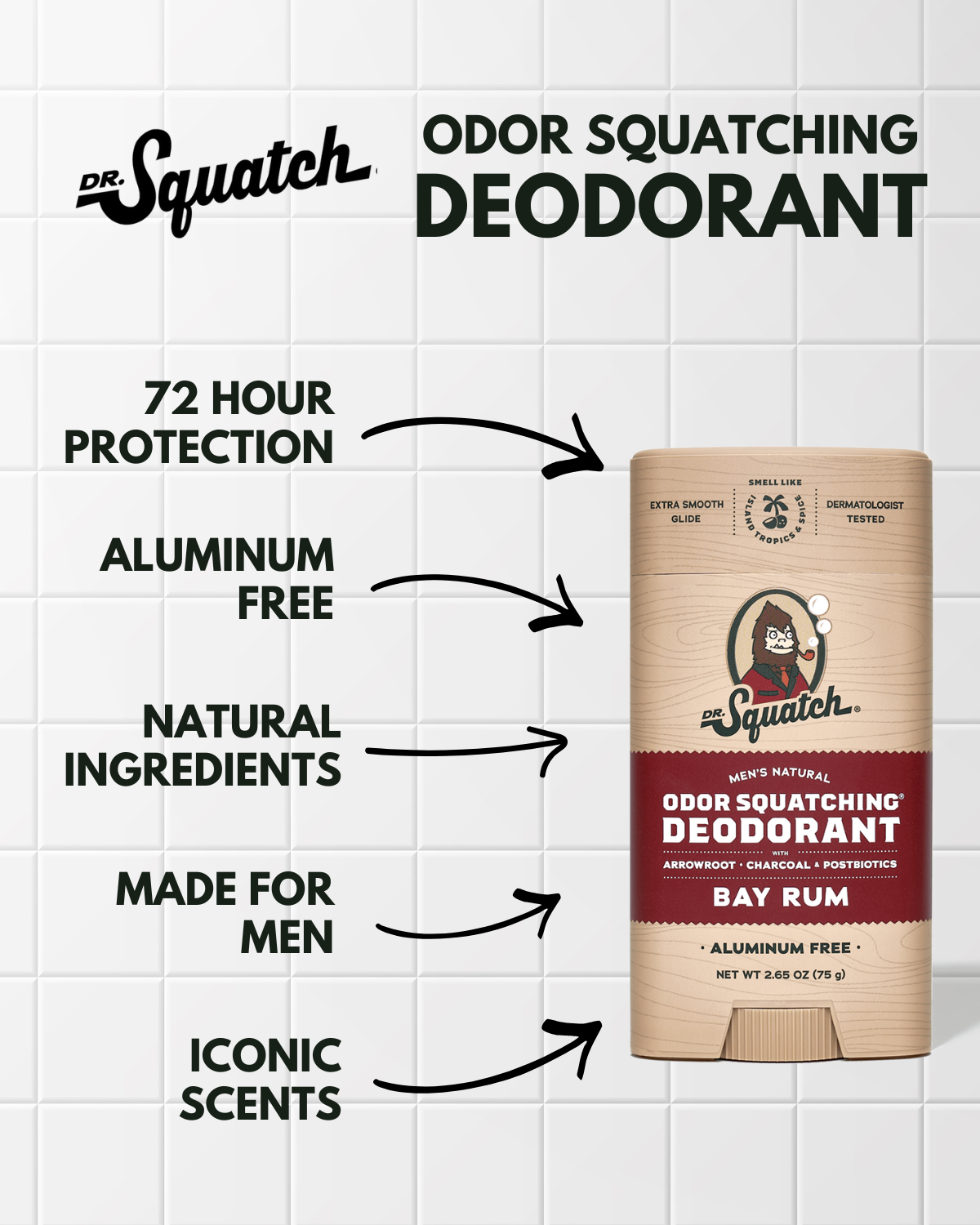 Dr. Squatch Facebook ad