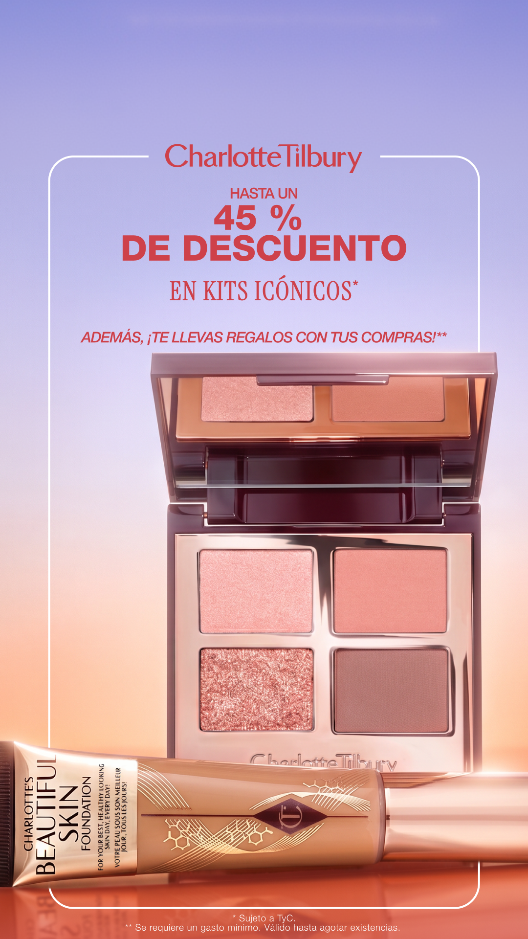 Charlotte Tilbury Facebook ad