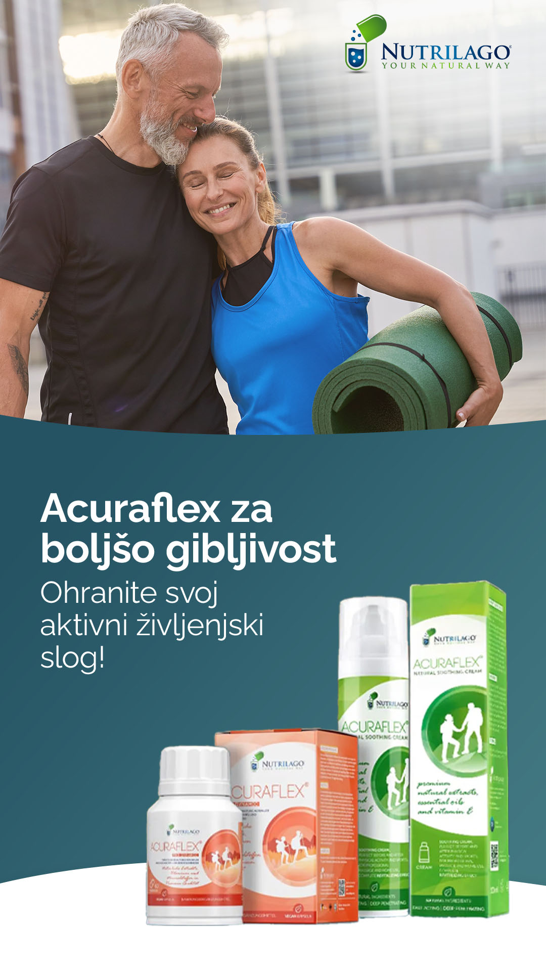 Nutrilago Slovenija Facebook ad