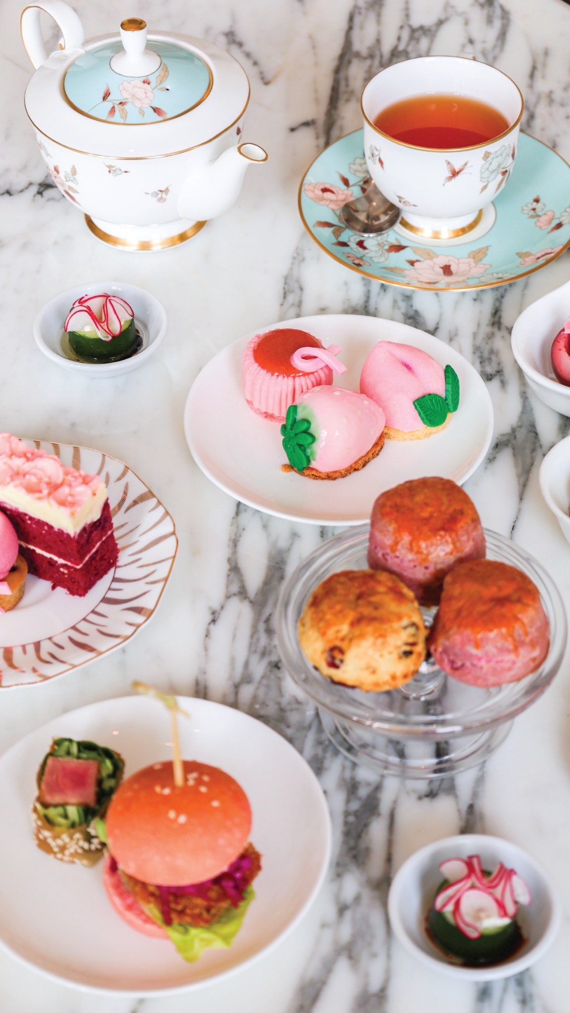 The St. Regis Langkawi Facebook ad: A Tradition In Pink: Pinktober Afternoon Tea