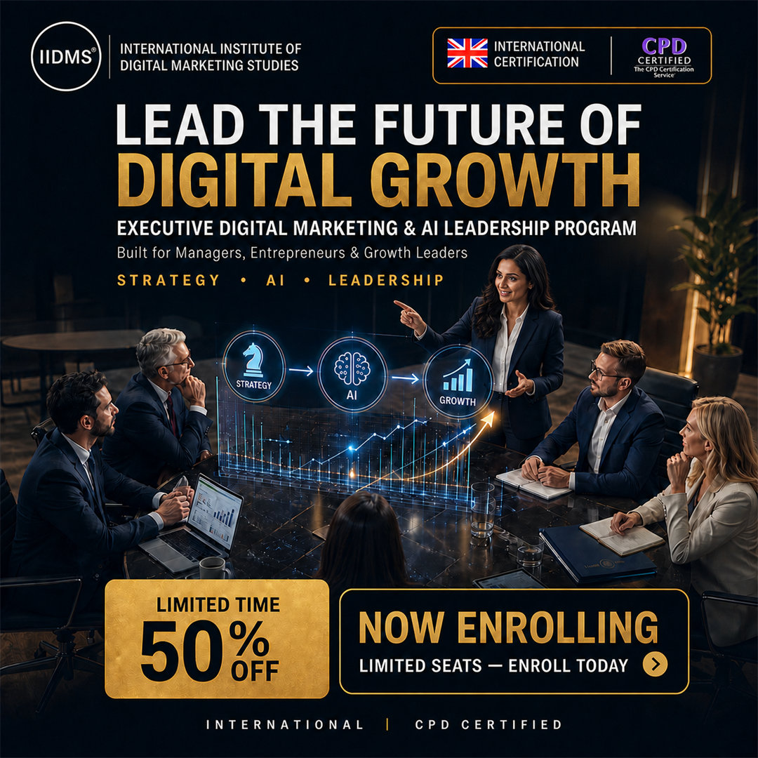 IIDMS - International Institute of Digital Marketing Studies Facebook ad