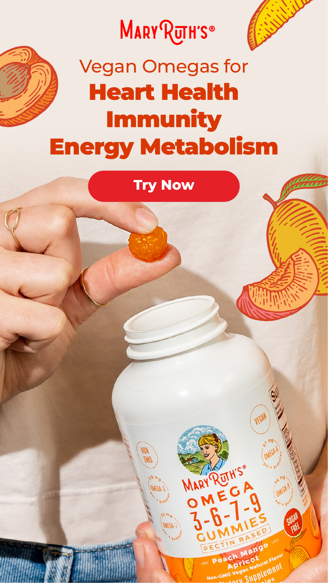 MaryRuth's Facebook ad