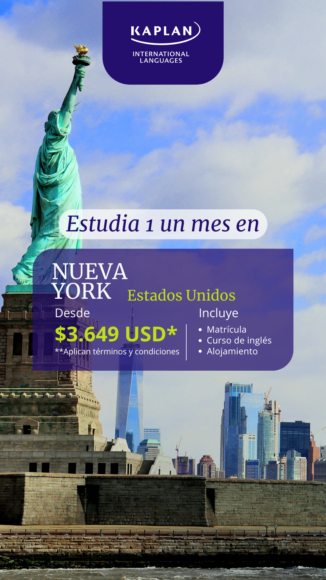 Kaplan International Languages - Latinoamérica Facebook ad