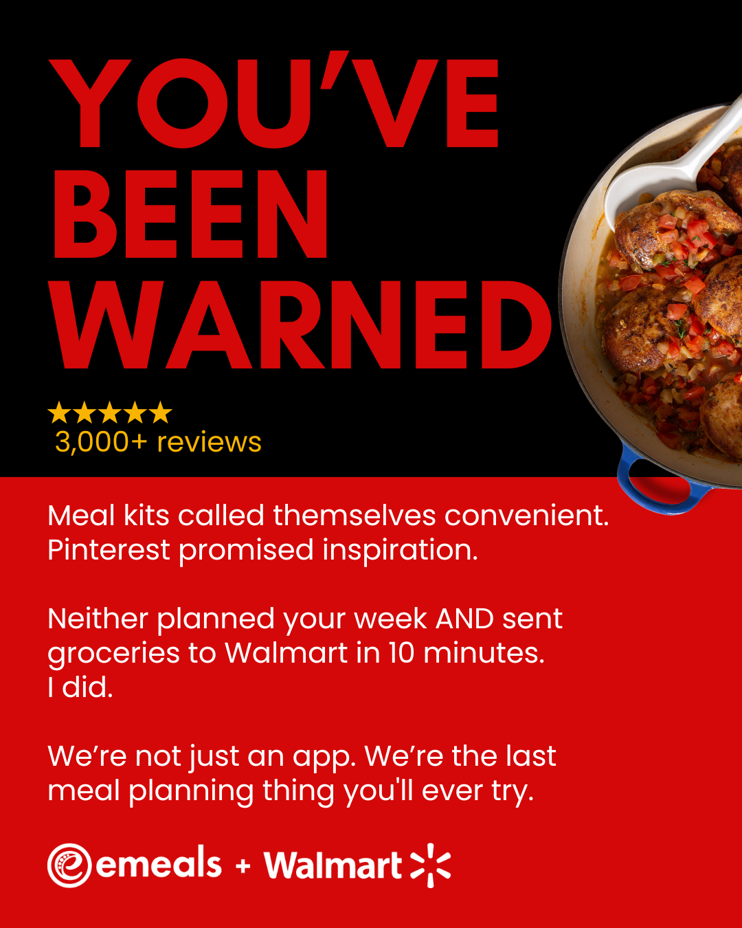 eMeals Facebook ad