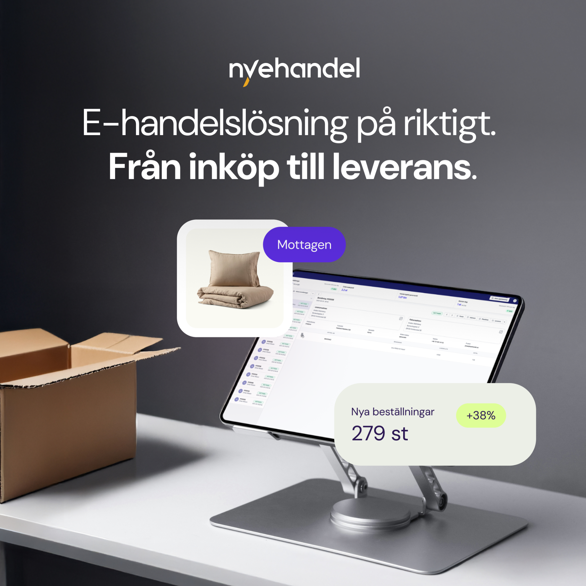 Nyehandel AB Facebook ad