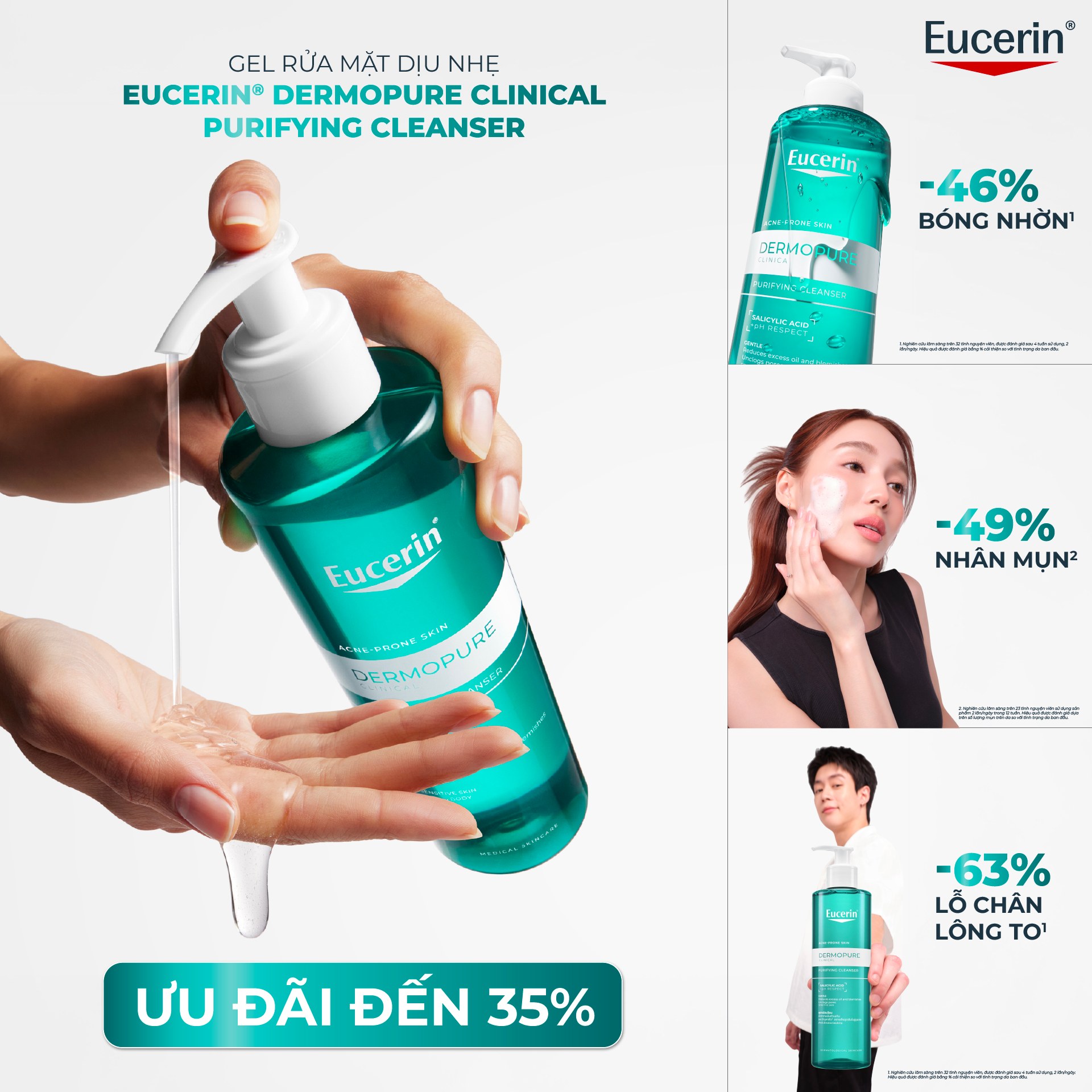 Eucerin Facebook ad: Ưu đãi đến 35% - Mua Ngay