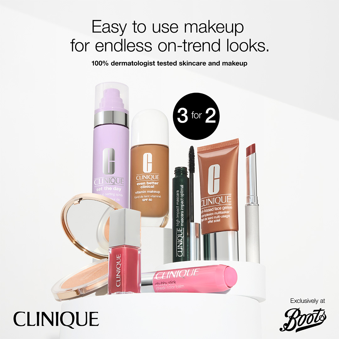 Clinique Facebook ad