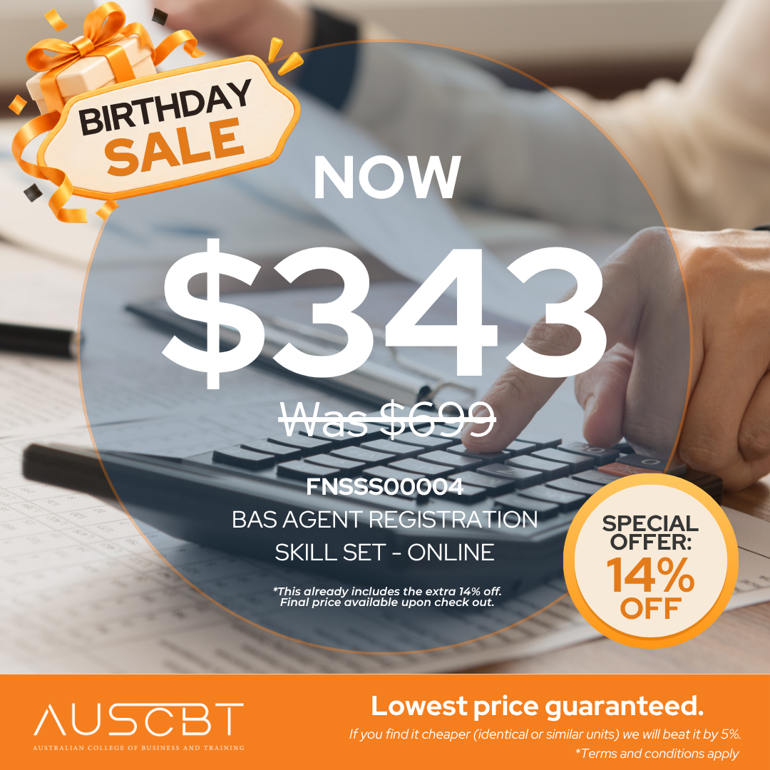 Australian College of Business and Training Pty Ltd - RTO 40493 Facebook ad from Sep 30, 2026