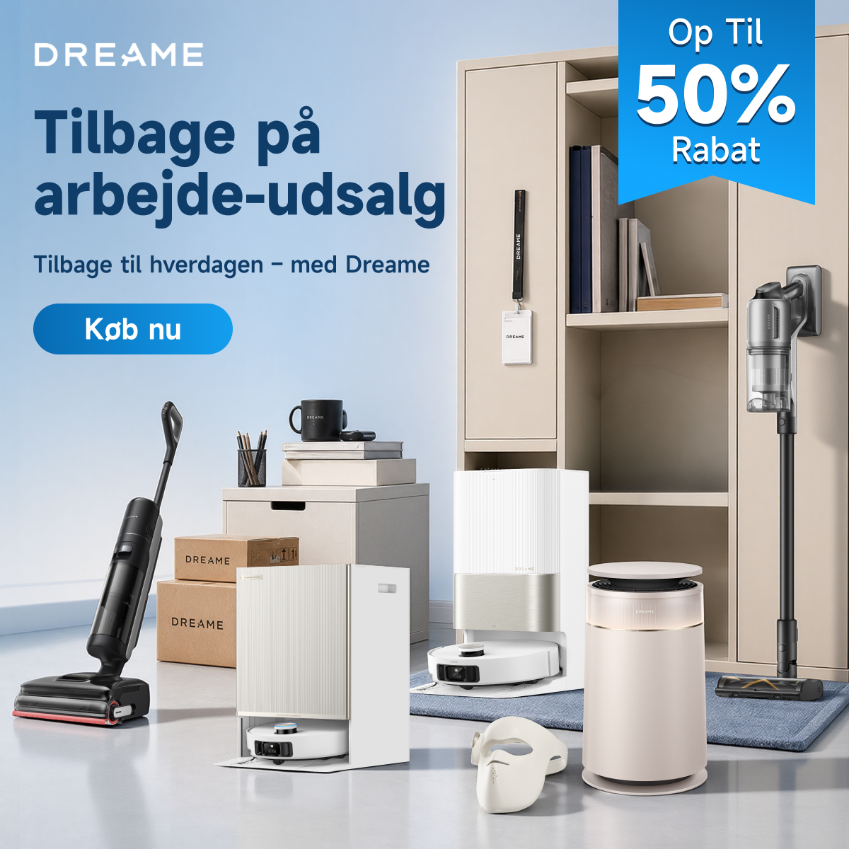 Dreame Store Nordics Facebook ad