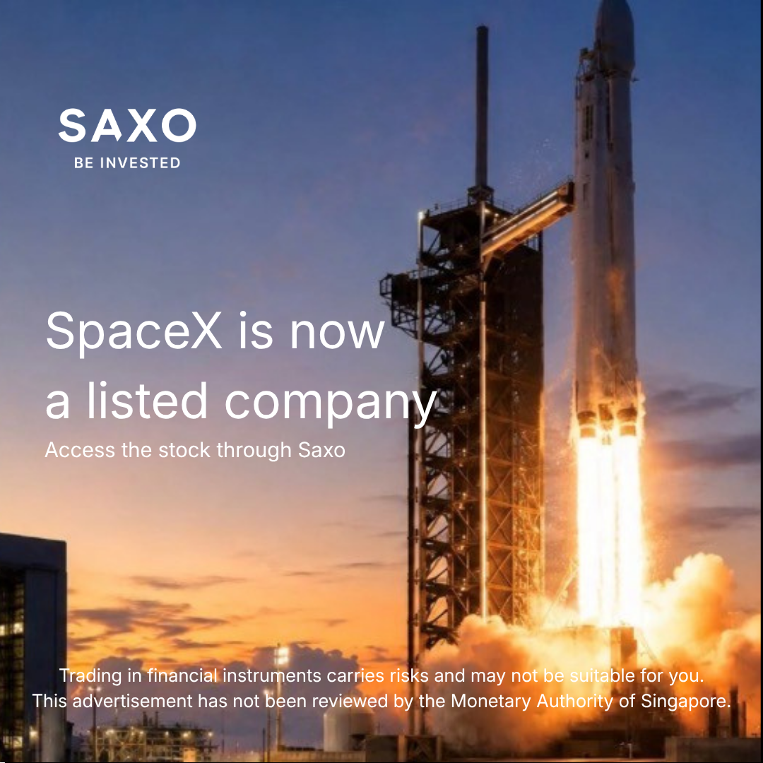 Saxo Singapore Facebook ad