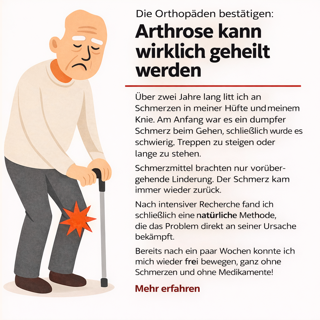 VitalGesund Facebook ad: Die Abendroutine Gegen Knieschmerzen Die Viele Nutzen