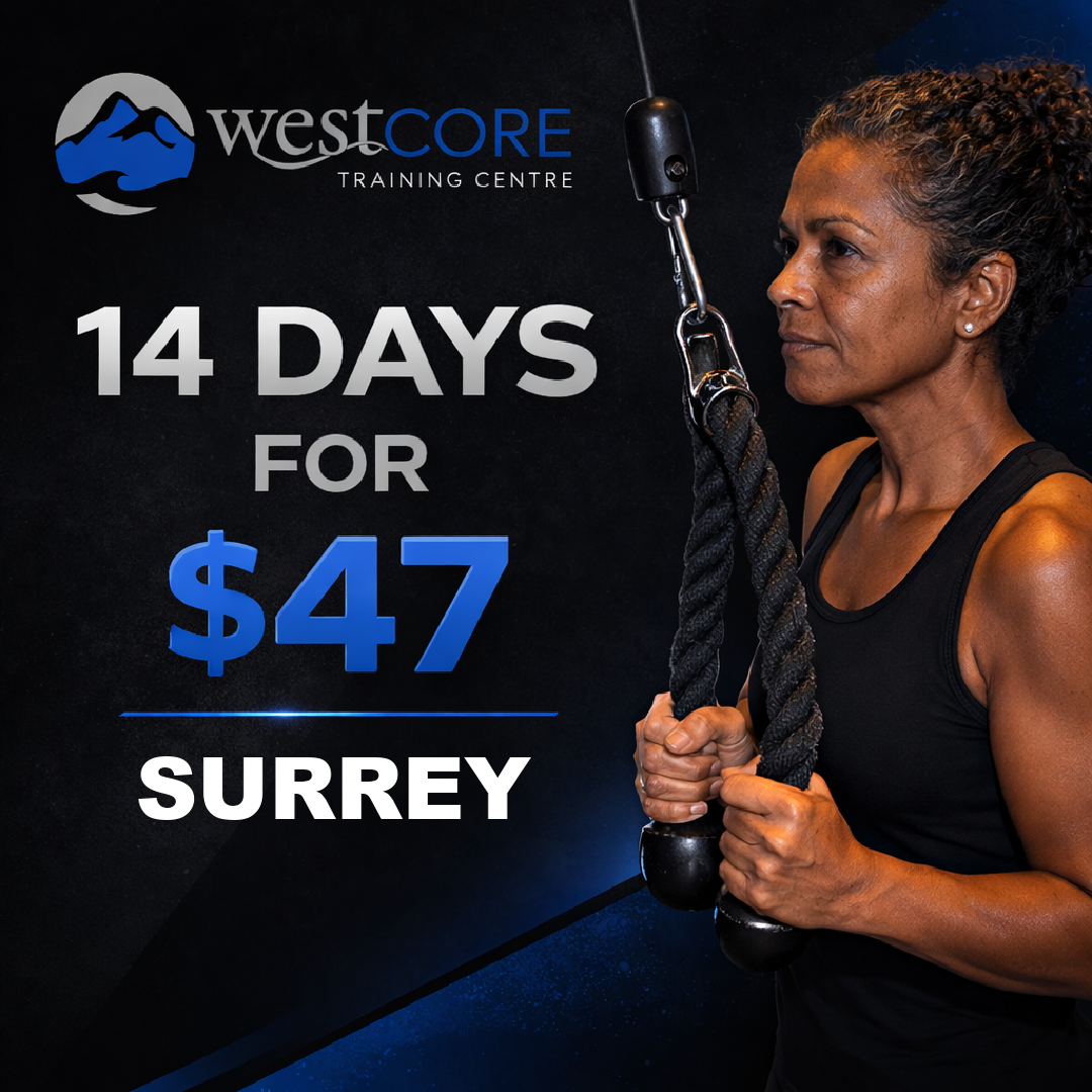 Westcore Training Facebook ad: 14 Days of Unlimited Training for $47