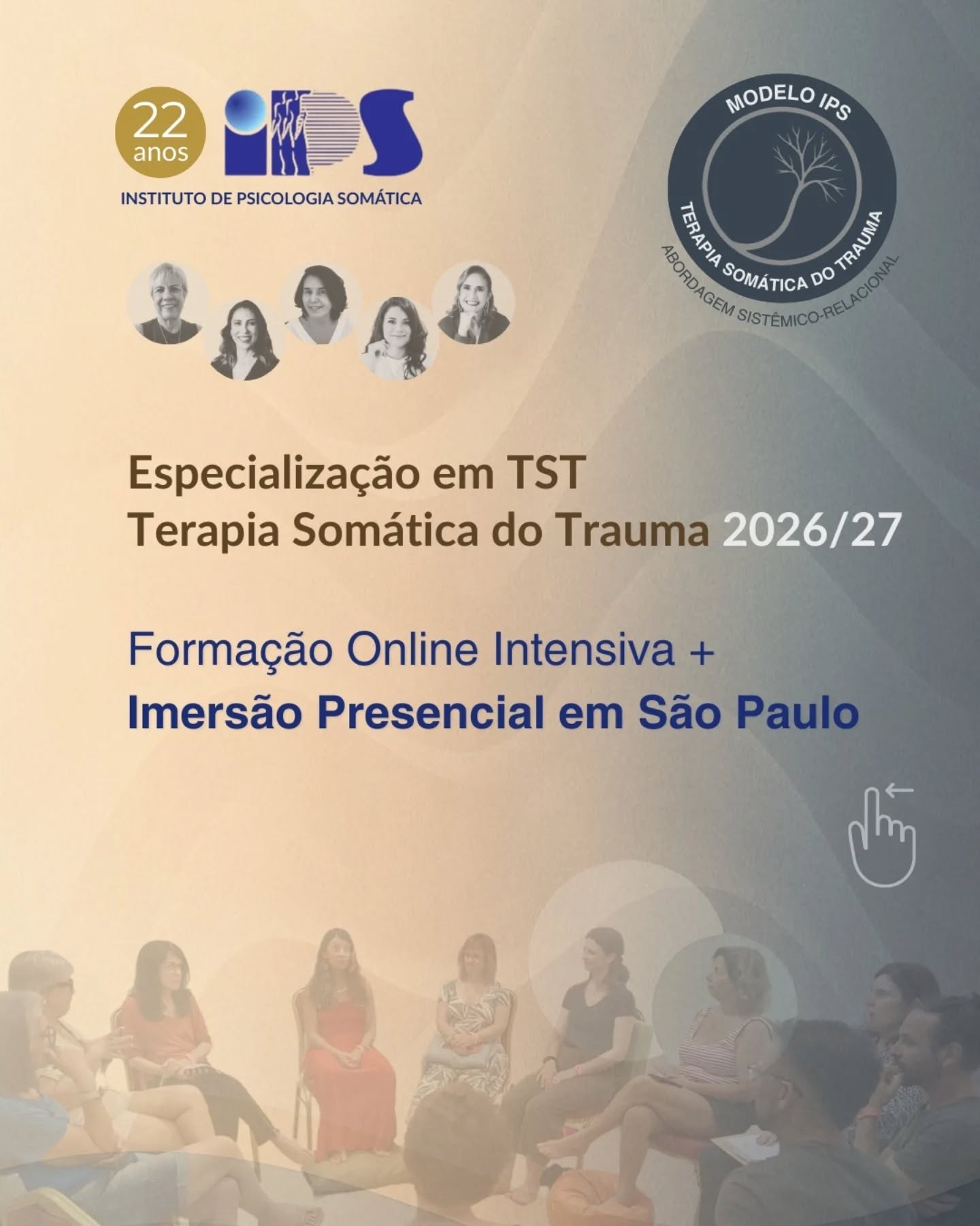 IPS - Instituto de Psicologia Somática Facebook ad: Especialização em TST, Terapia Somática do Trauma |…