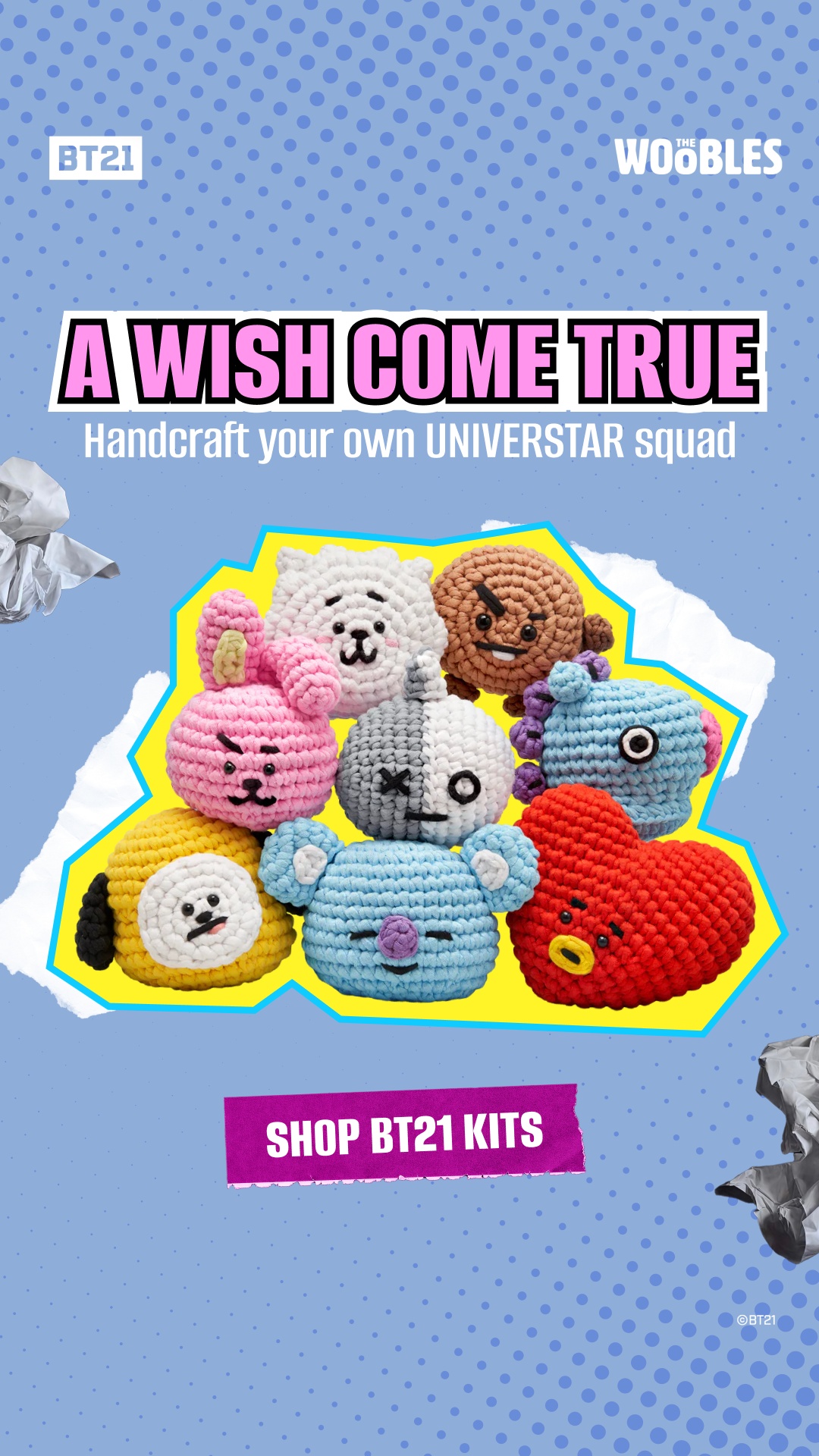 The Woobles Facebook ad