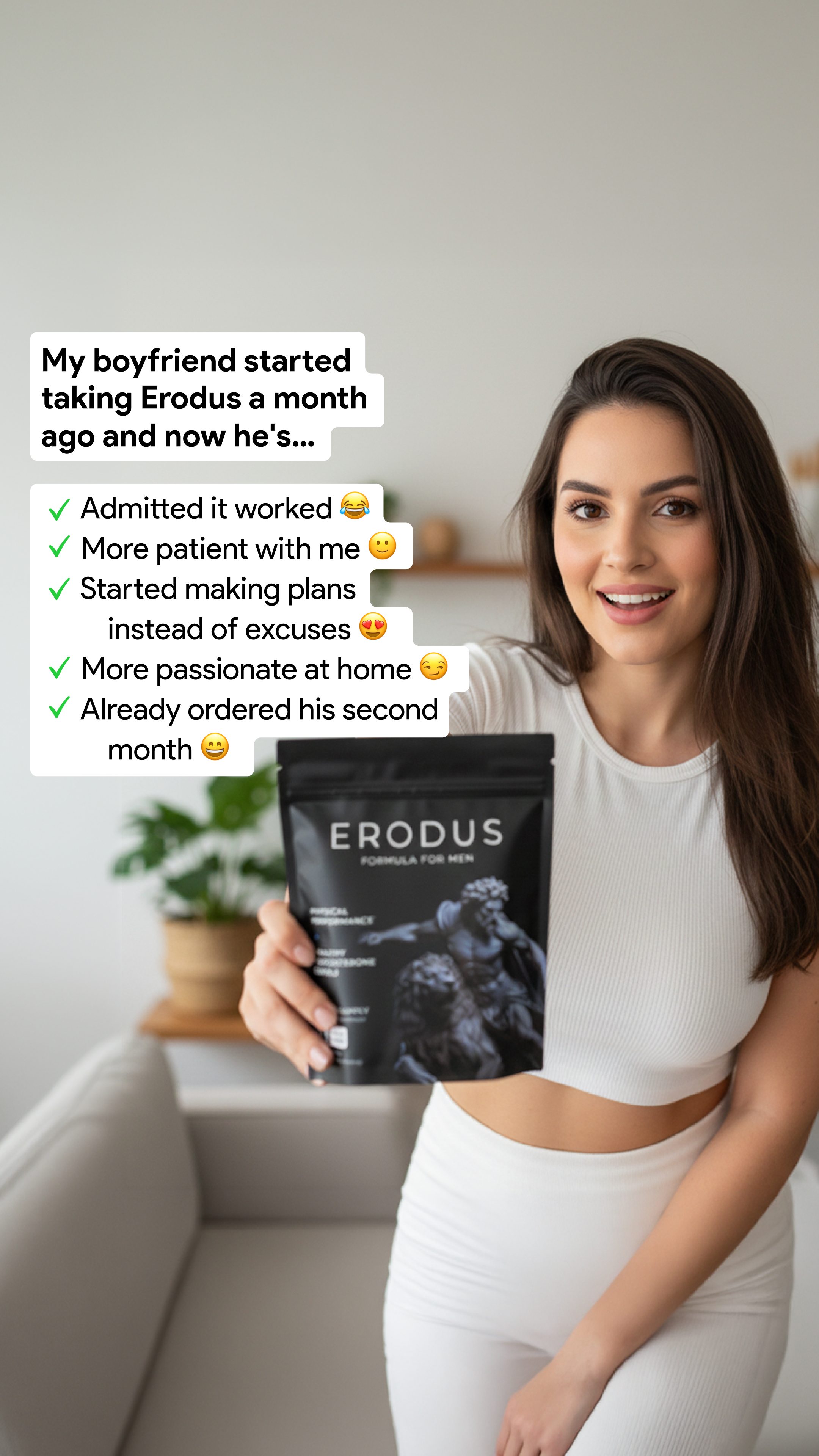 Erodus Formula For Men Facebook ad