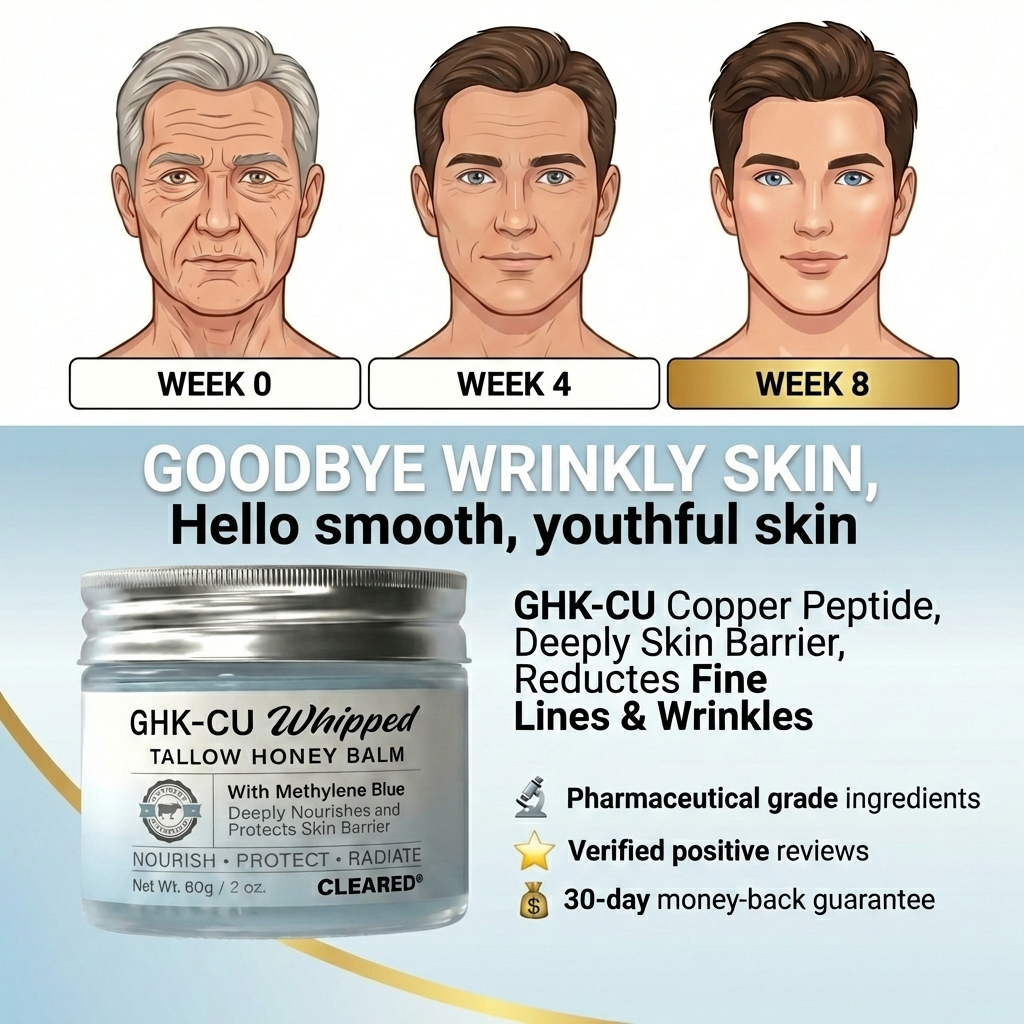 TryCleared Facebook ad: Upgrade Your Skin, 53% Off