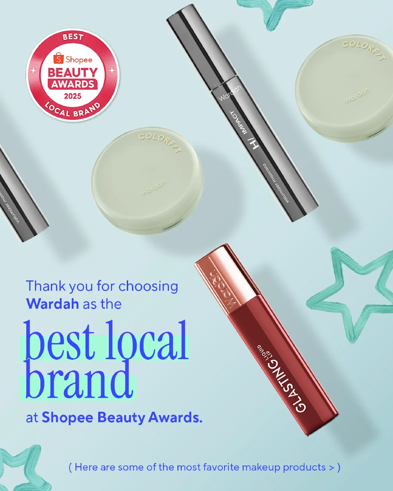 Wardah Cosmetics Facebook ad