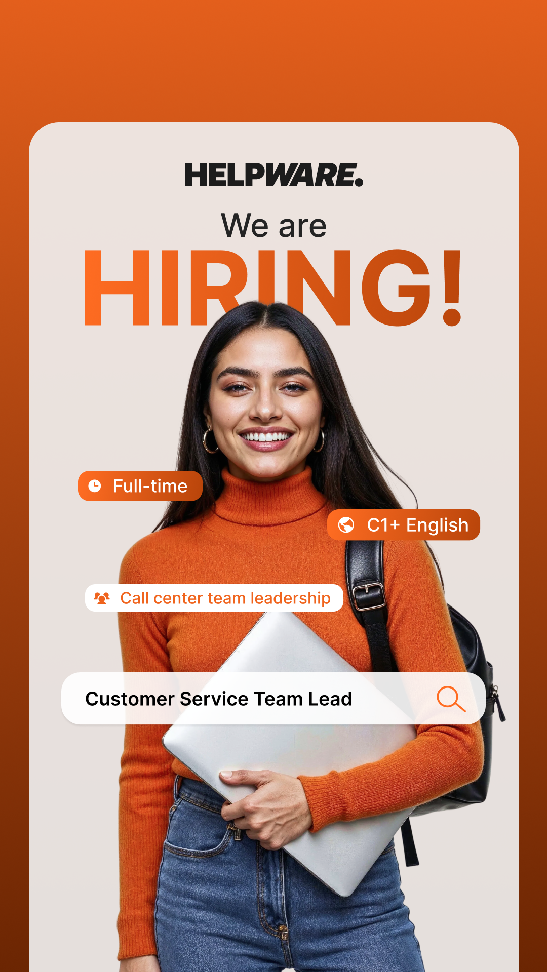 Helpware MX Team Facebook ad from Feb 24, 2026