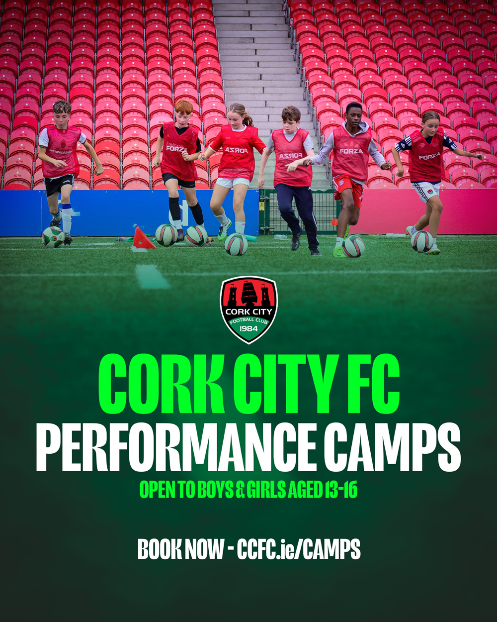 Cork City FC Facebook ad