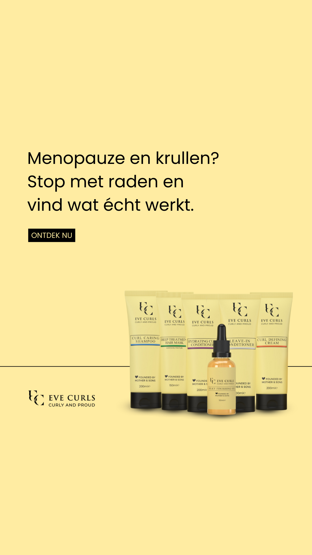 Eve Curls Facebook ad