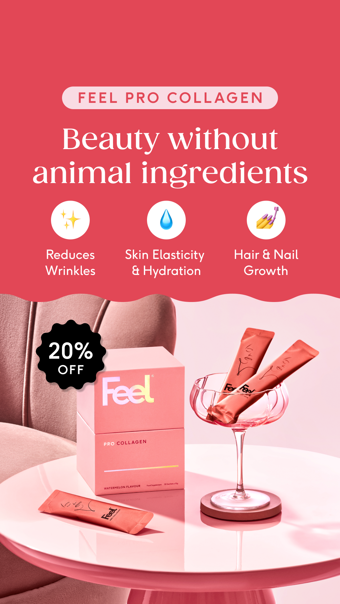 Feel Facebook ad