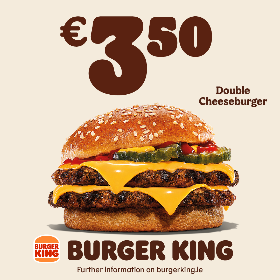 Burger King Ireland Facebook ad from Apr 21, 2026