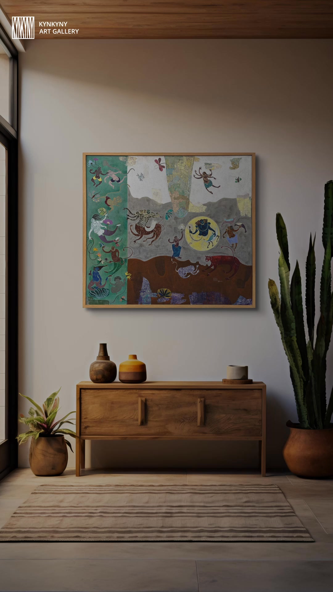 KYNKYNY.com Facebook ad: Curated Art for Designers