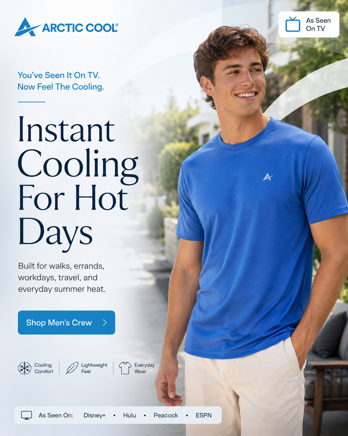 Arctic Cool Facebook ad