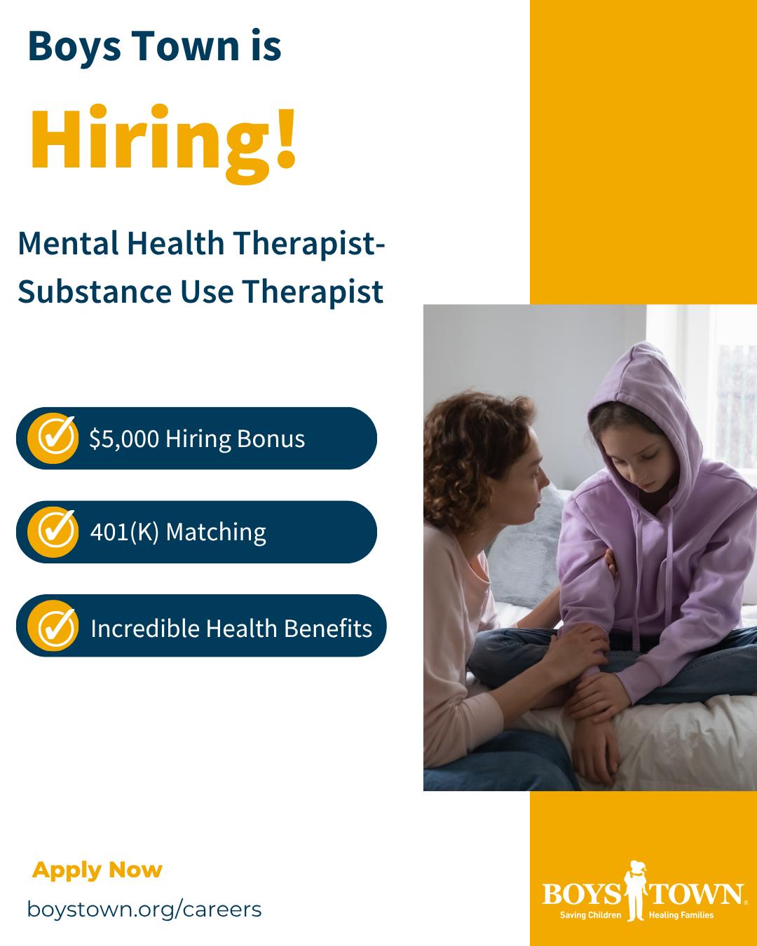 Boys Town Careers Facebook ad