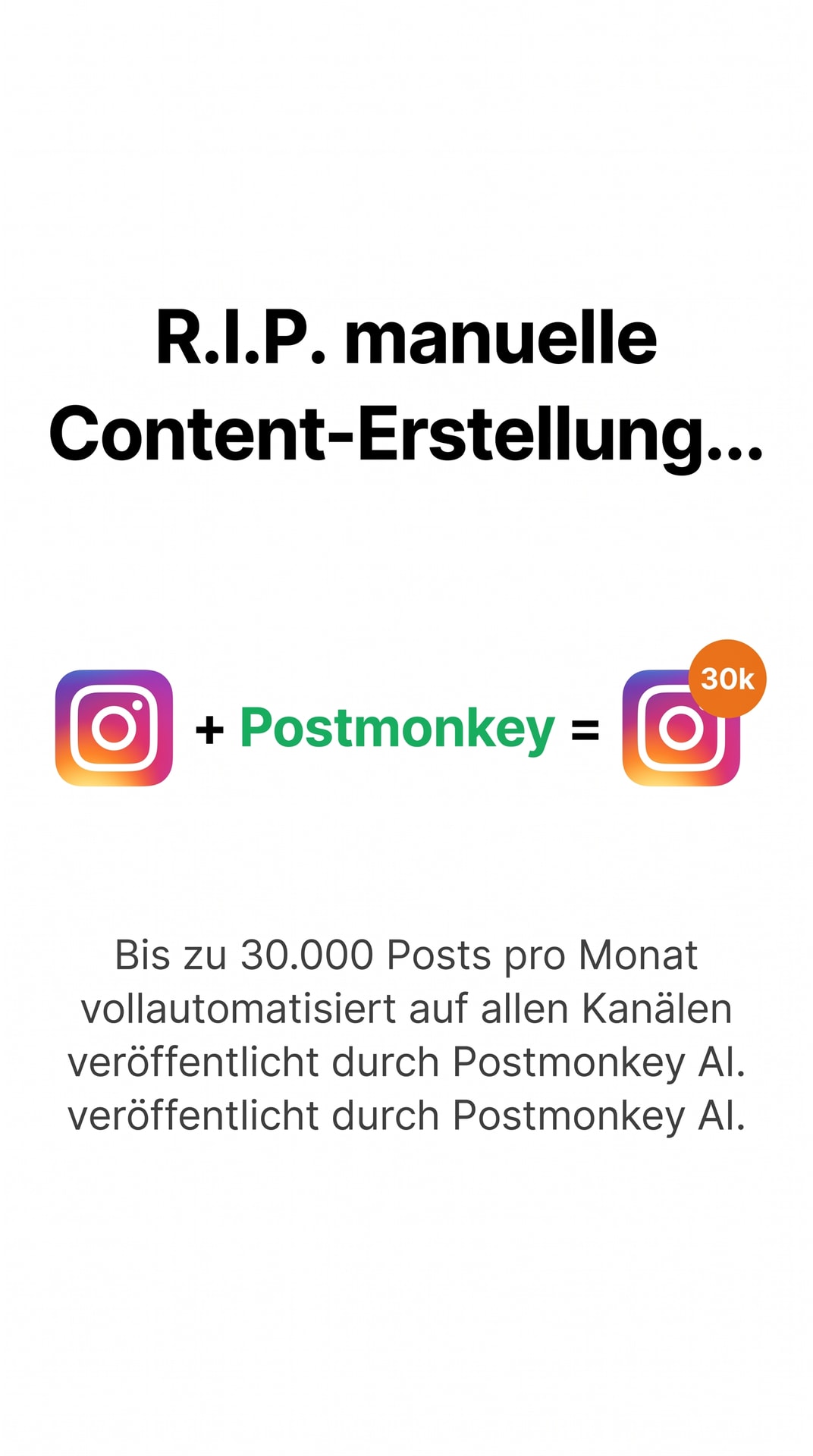 Paul Roth Facebook ad: 12 Monate Content-Autopilot für 97€