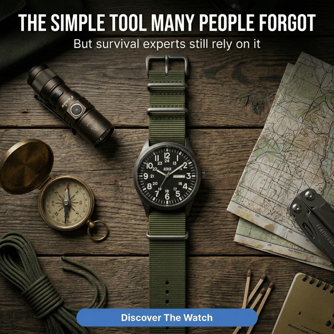 Aerax Watches Facebook ad: Why Thousands Are Switching Back To Field Watches
