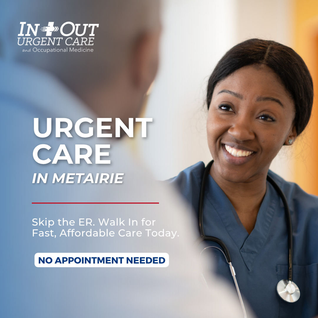 In & Out Urgent Care Facebook ad