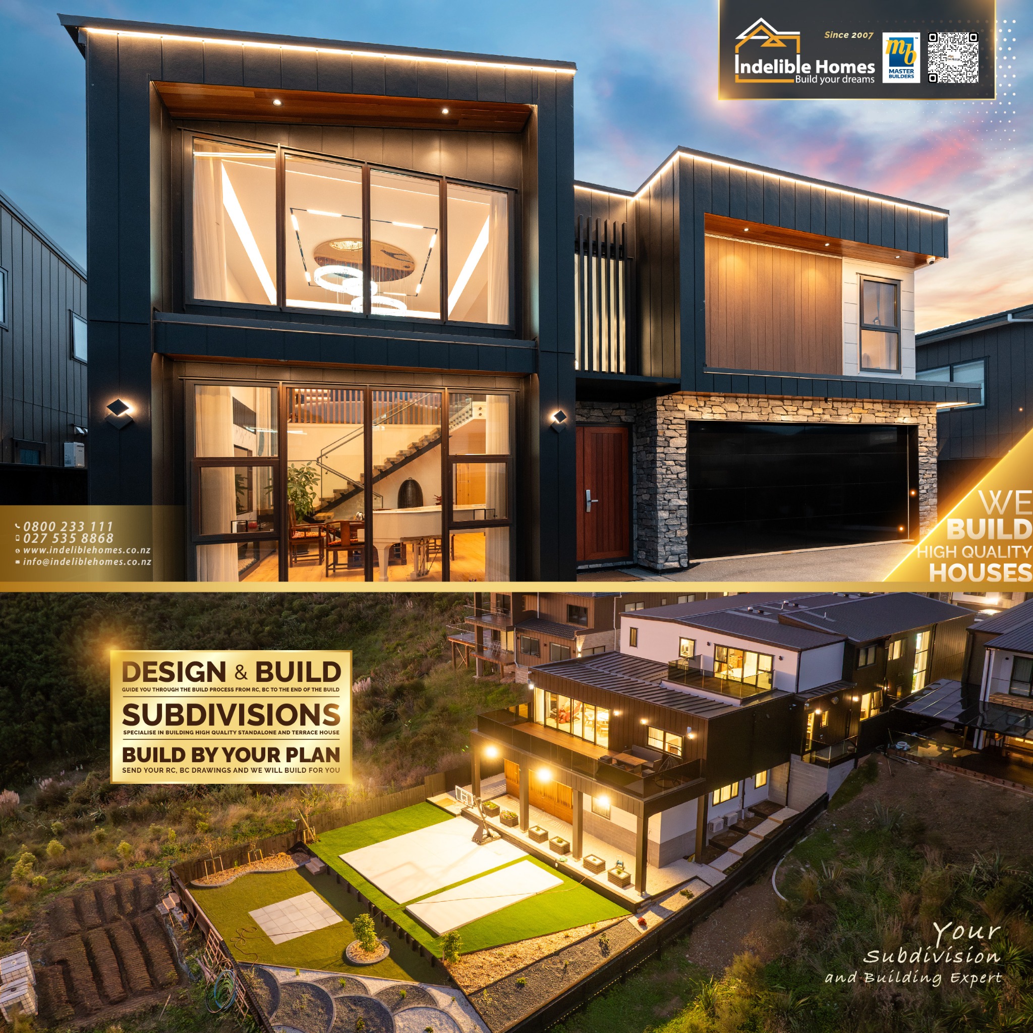 Indelible Homes Facebook ad