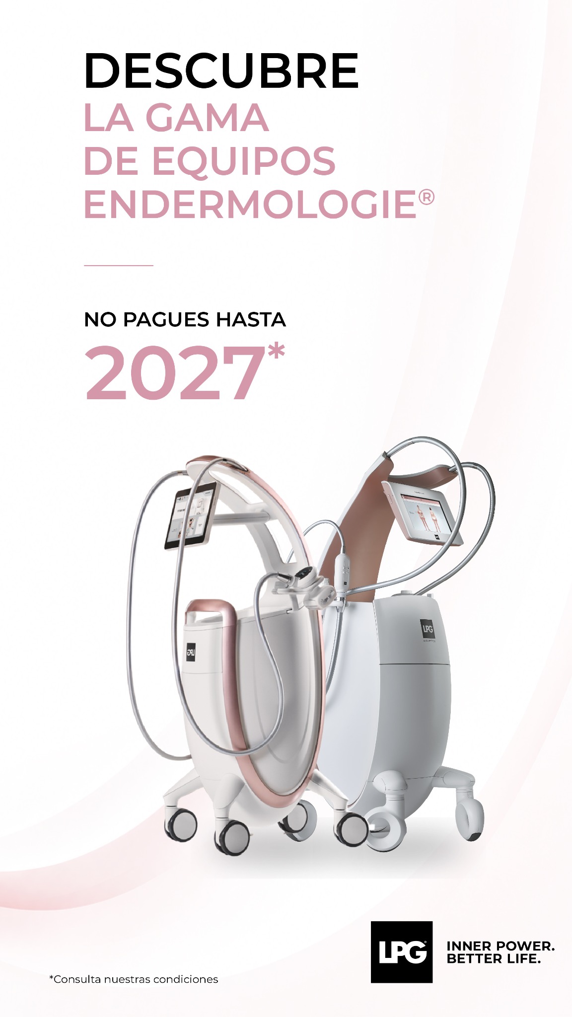 LPG endermologie Facebook ad: No pagues hasta 2027