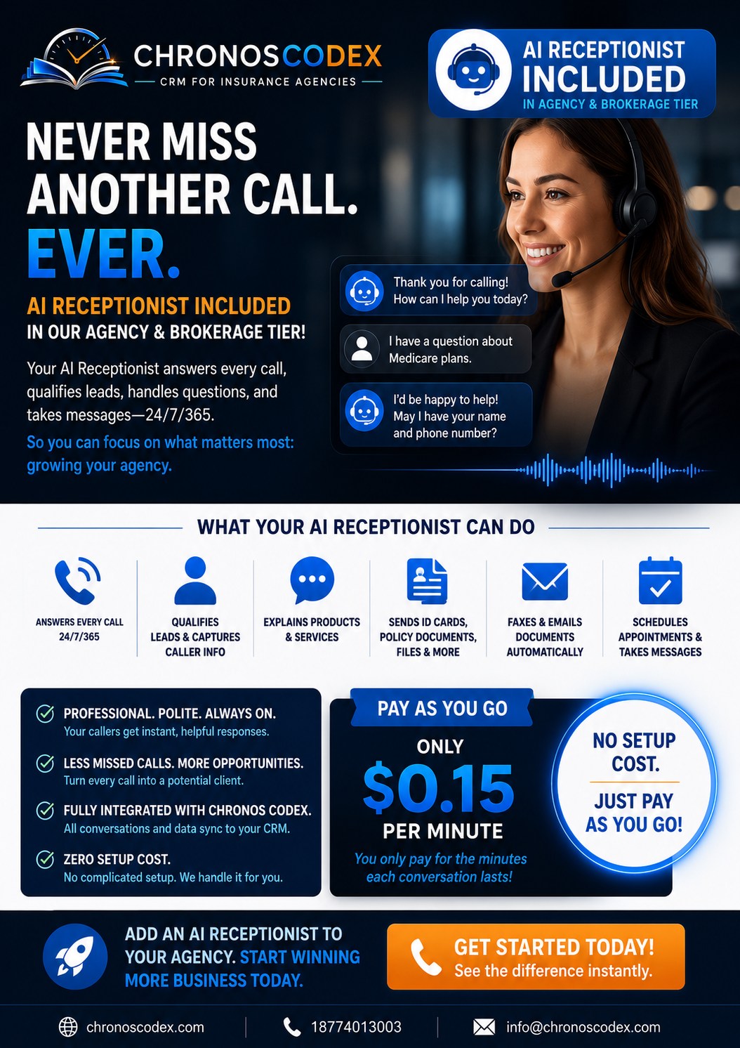 Chronos Codex CRM & Agency Management Facebook ad