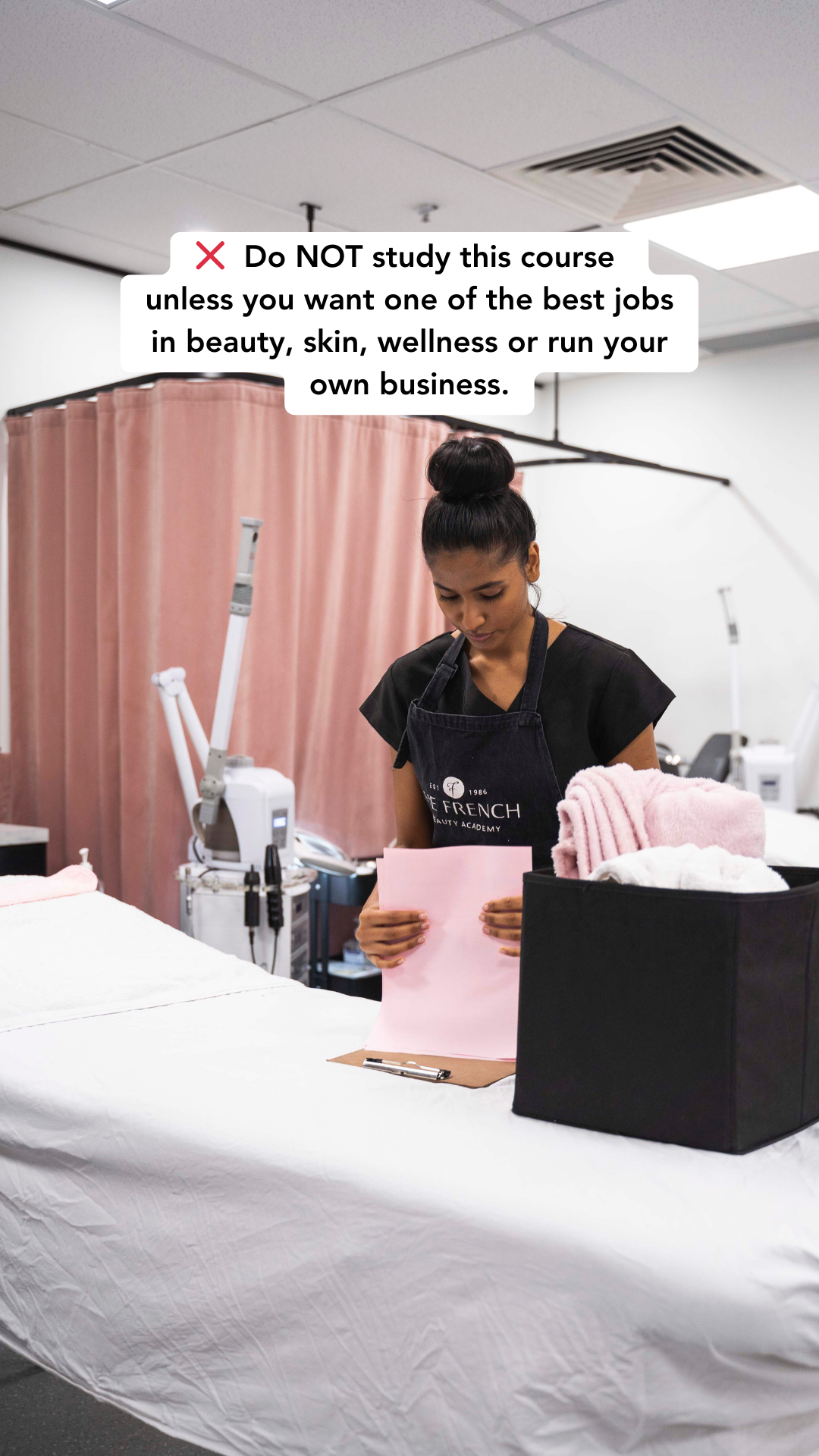 The French Beauty Academy - RTO 32220 Facebook ad