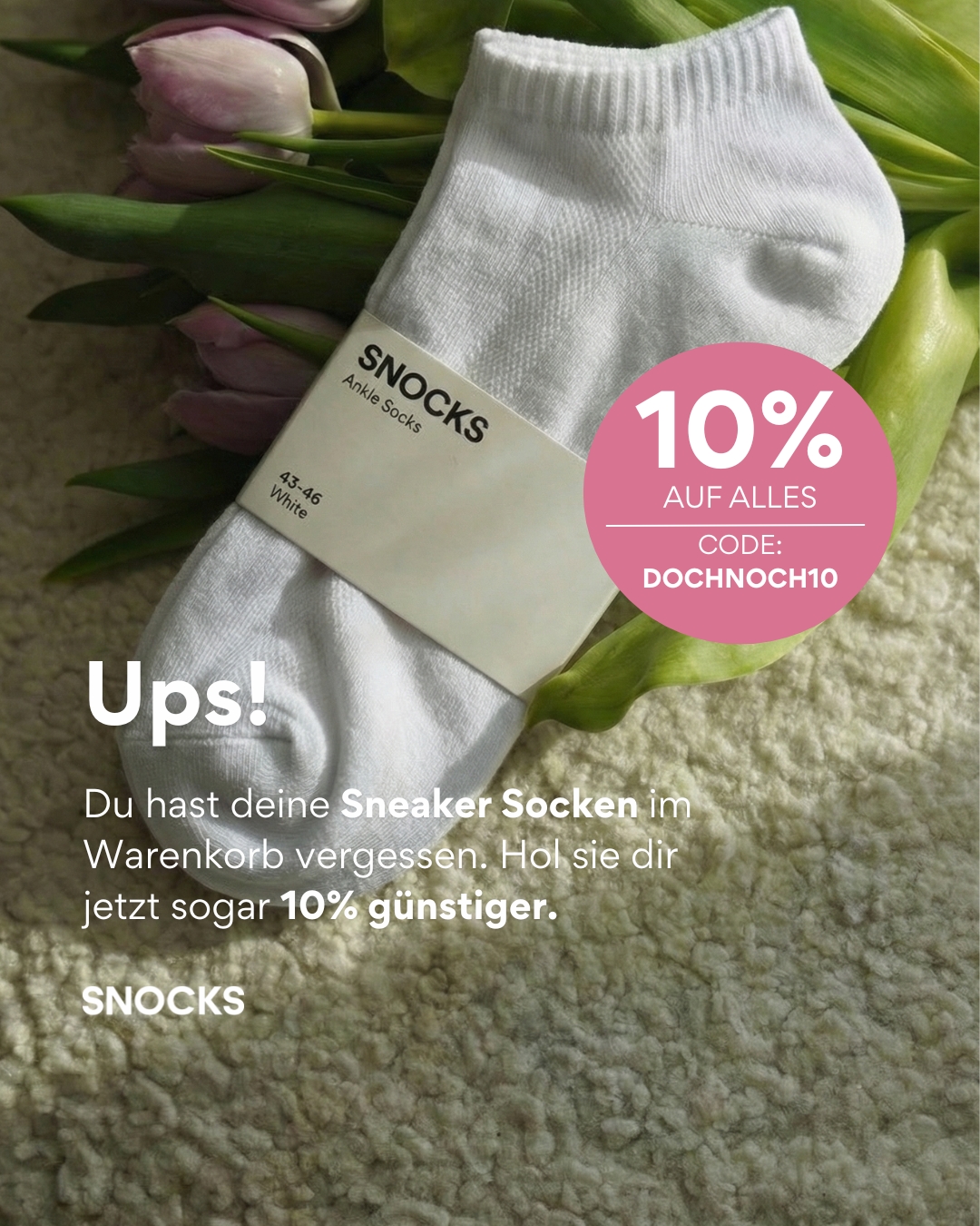 Snocks Facebook ad