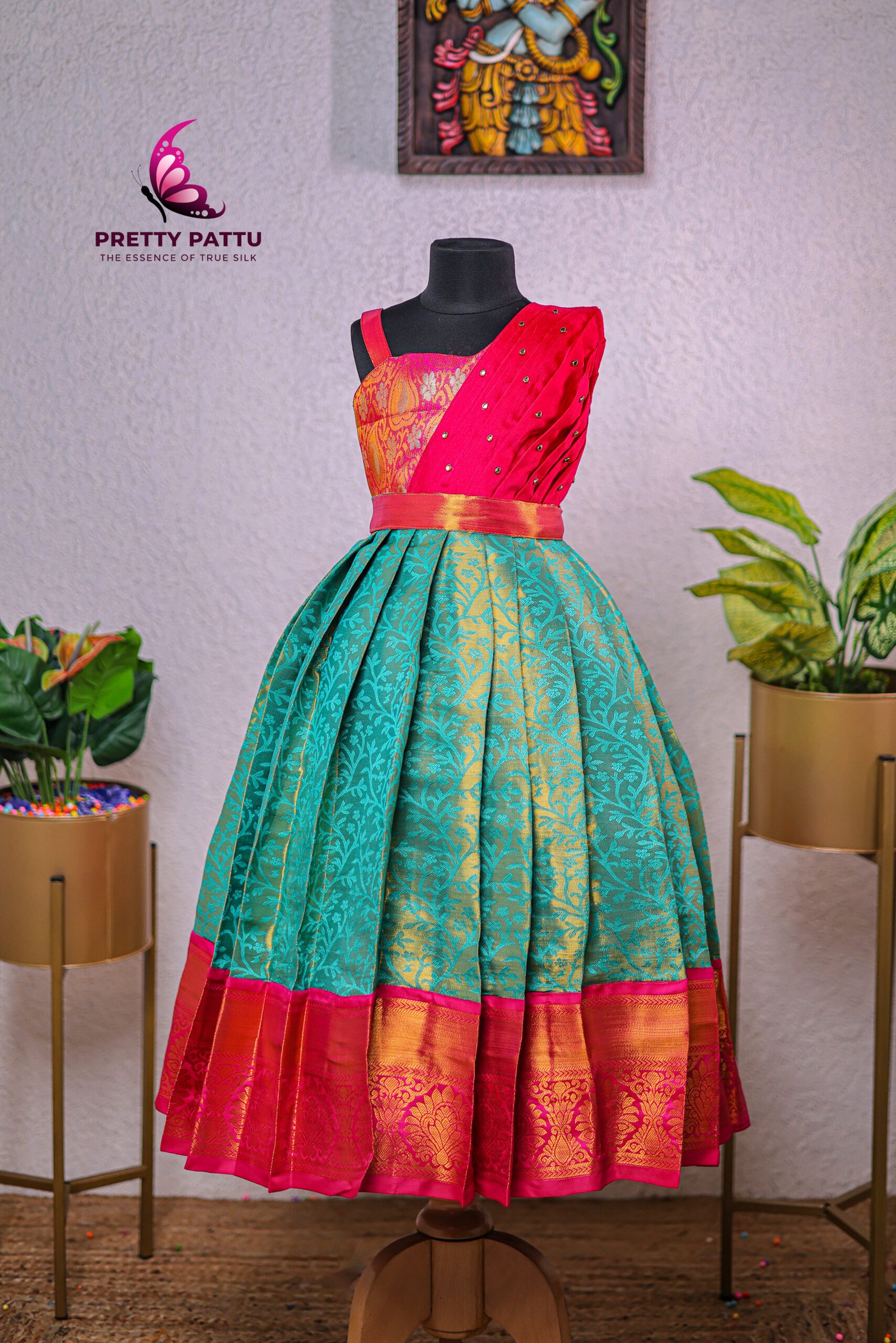 Nayam - The needle work Facebook ad: Give Your Little One a Royal Look with…
