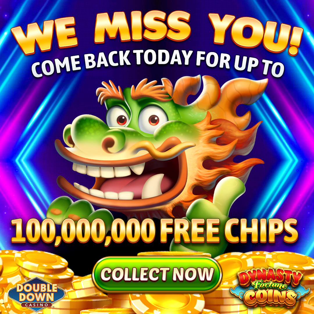 DoubleDown Casino - Free Slots Facebook ad