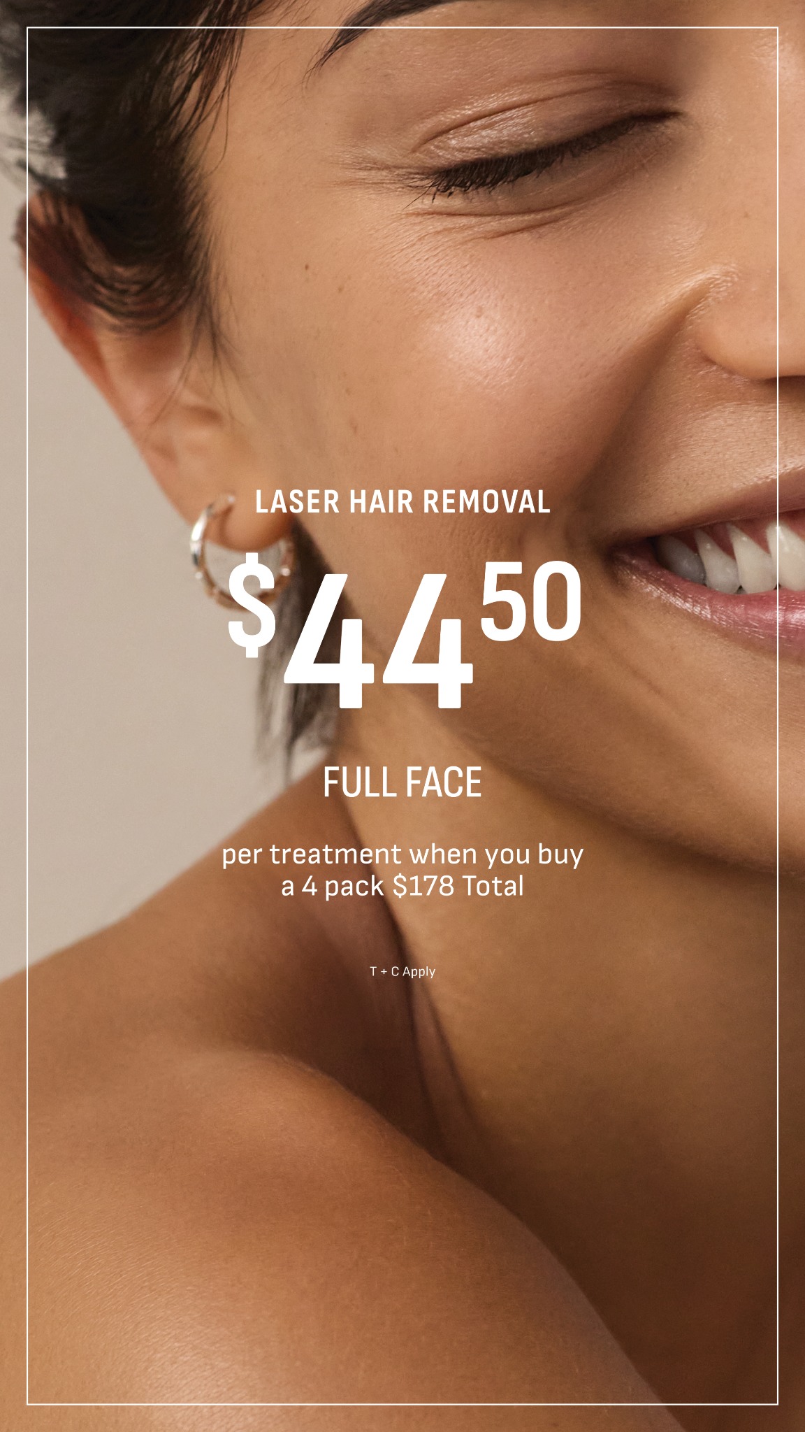 Australian Skin Clinics Facebook ad