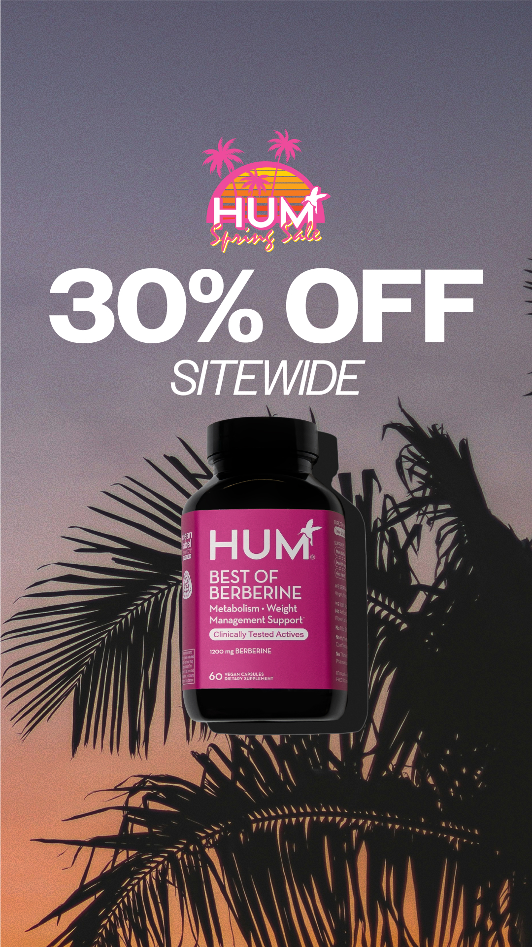 HUM Nutrition Facebook ad