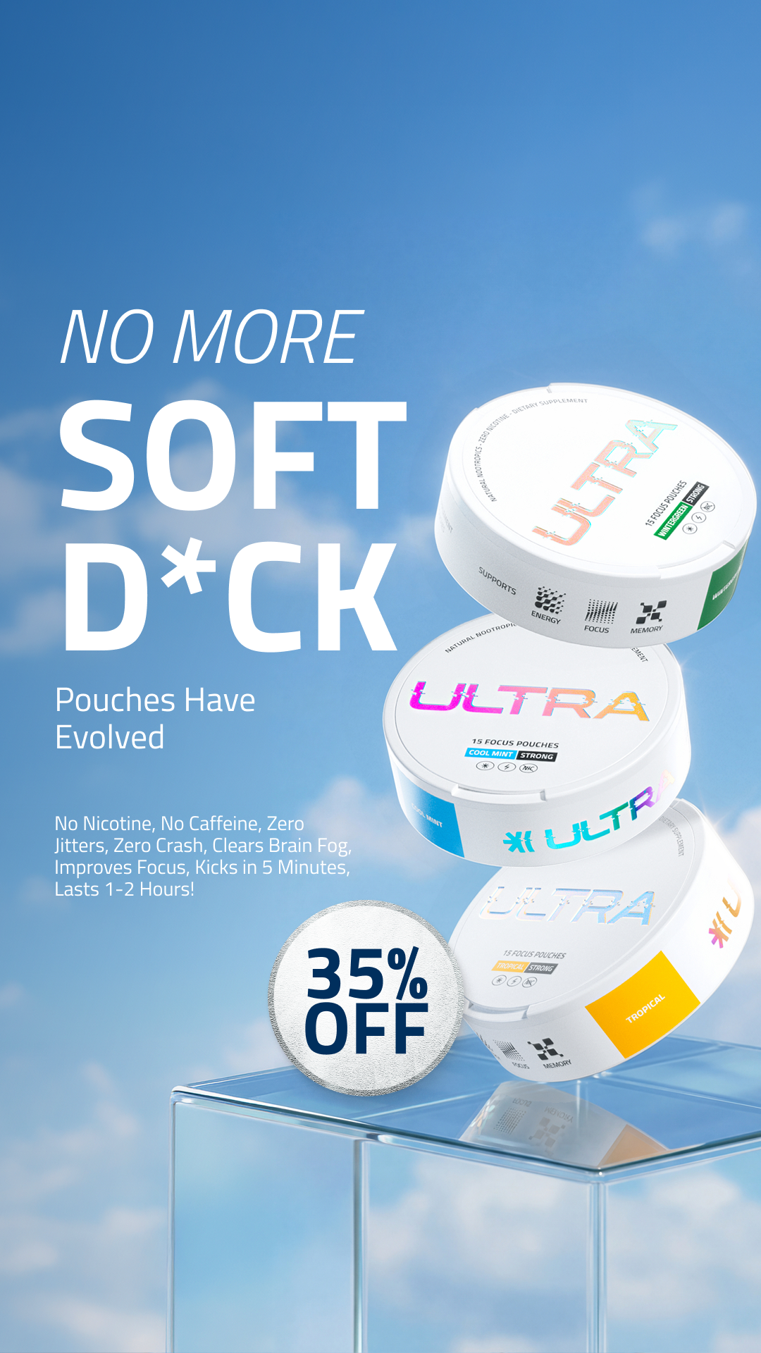 Ultra Pouches Facebook ad