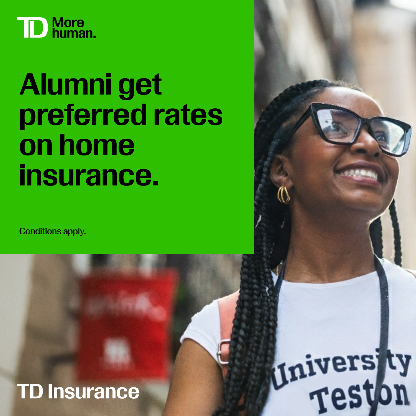 TD Insurance Facebook ad
