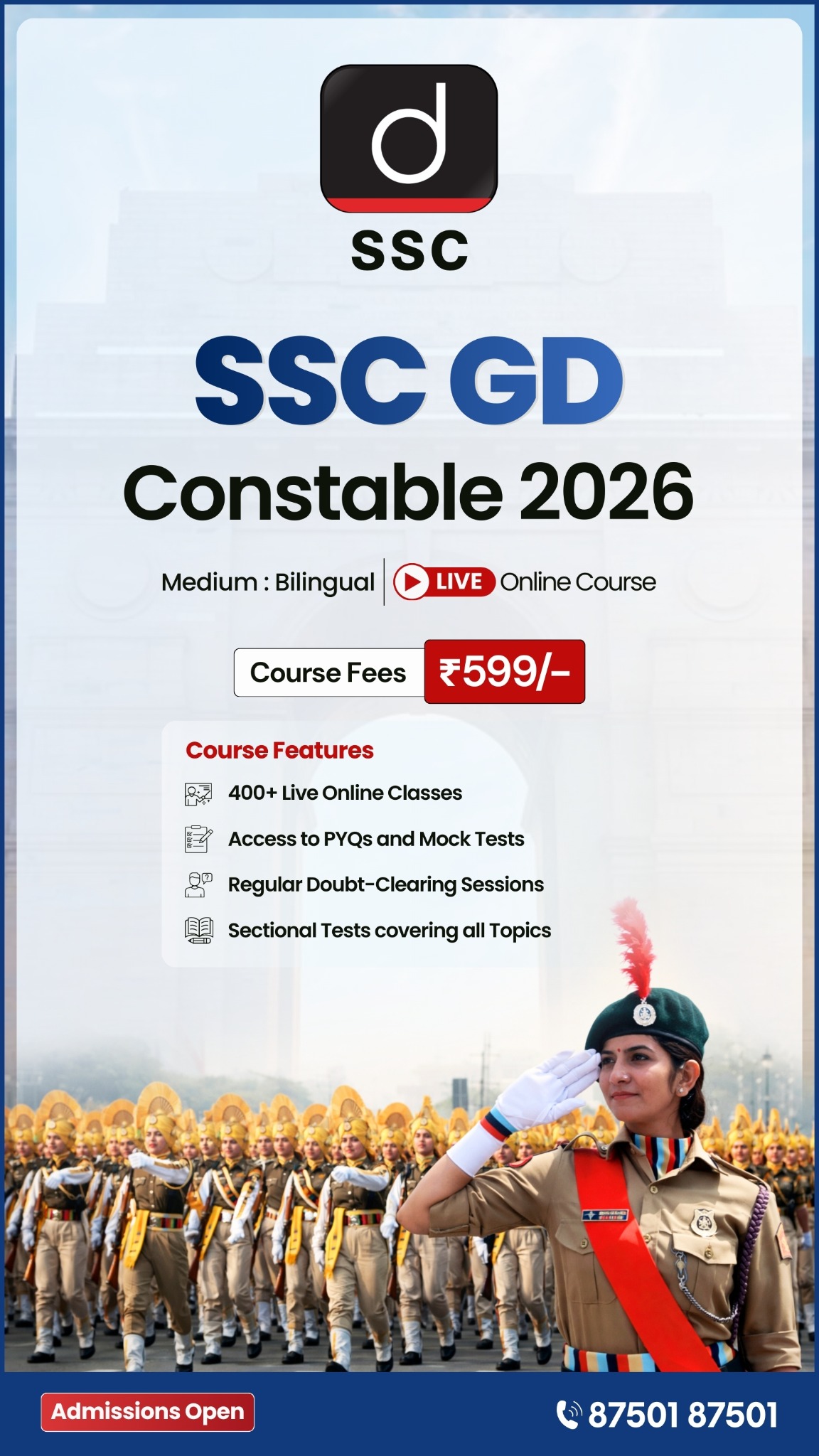 Drishti SSC Facebook ad