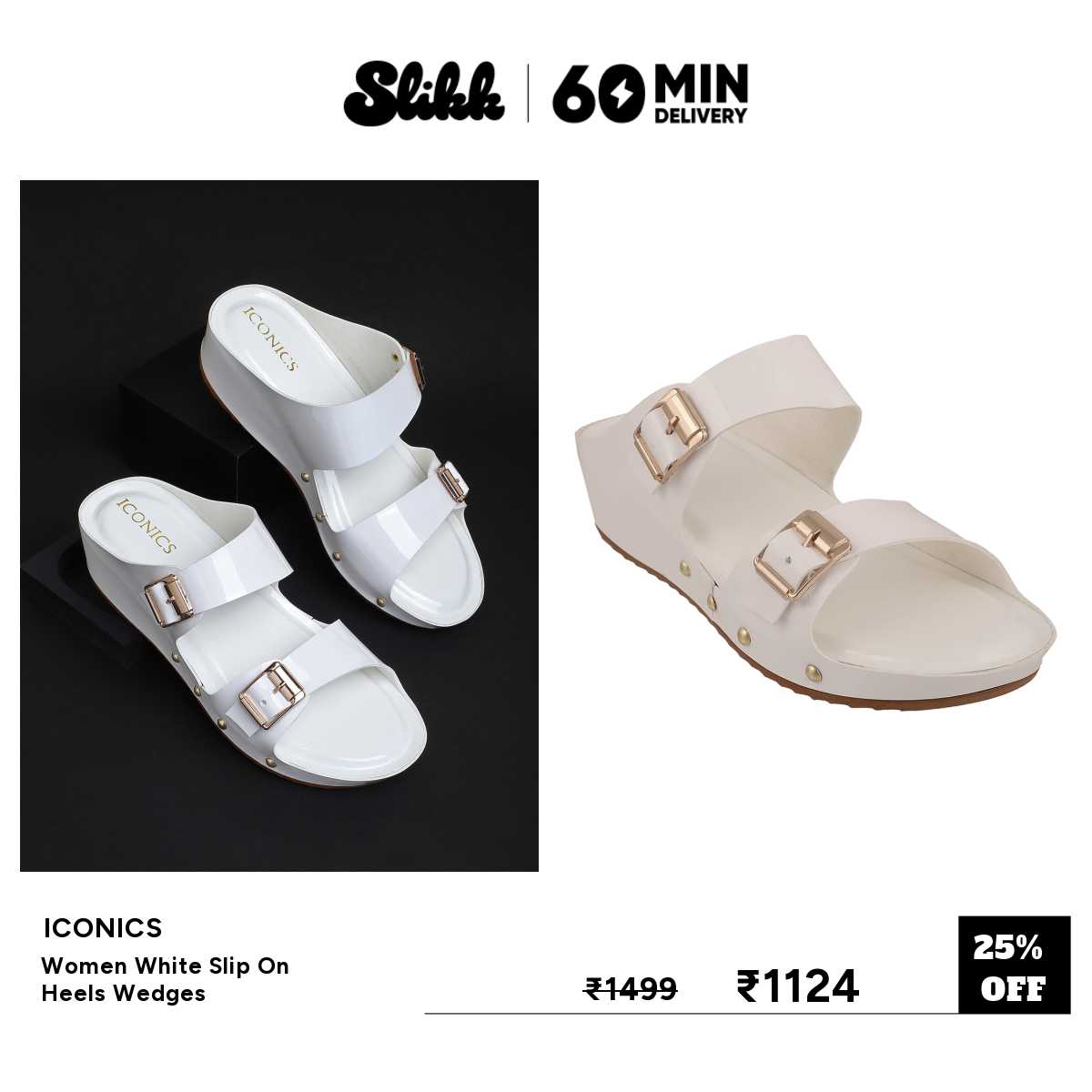 Slikk: Fashion in 60 Mins Facebook ad