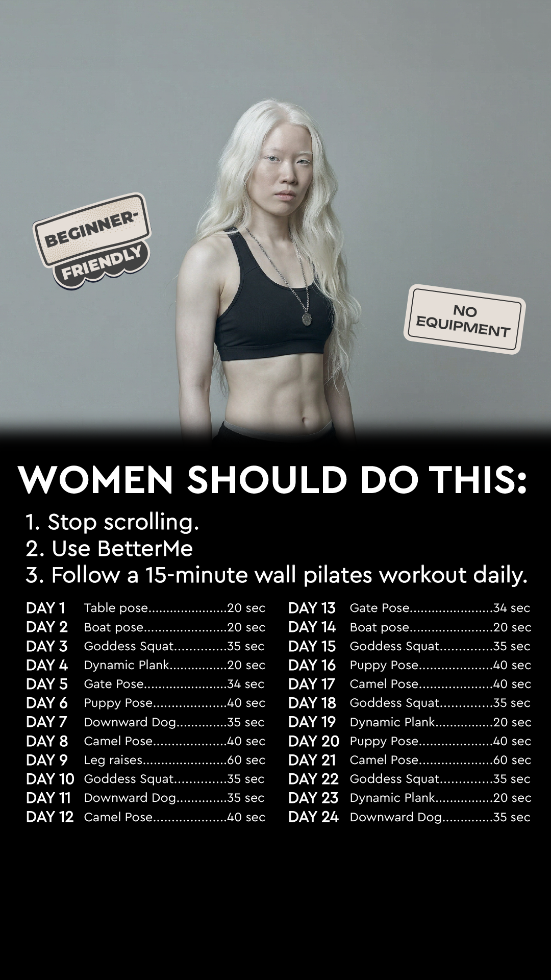 28 Day Challenge Facebook ad