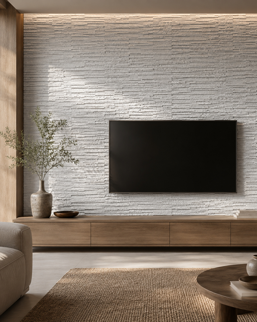 Evera Decor Facebook ad: Stria, Pizarra Natural | Panel de Piedra Flexible | Evera…
