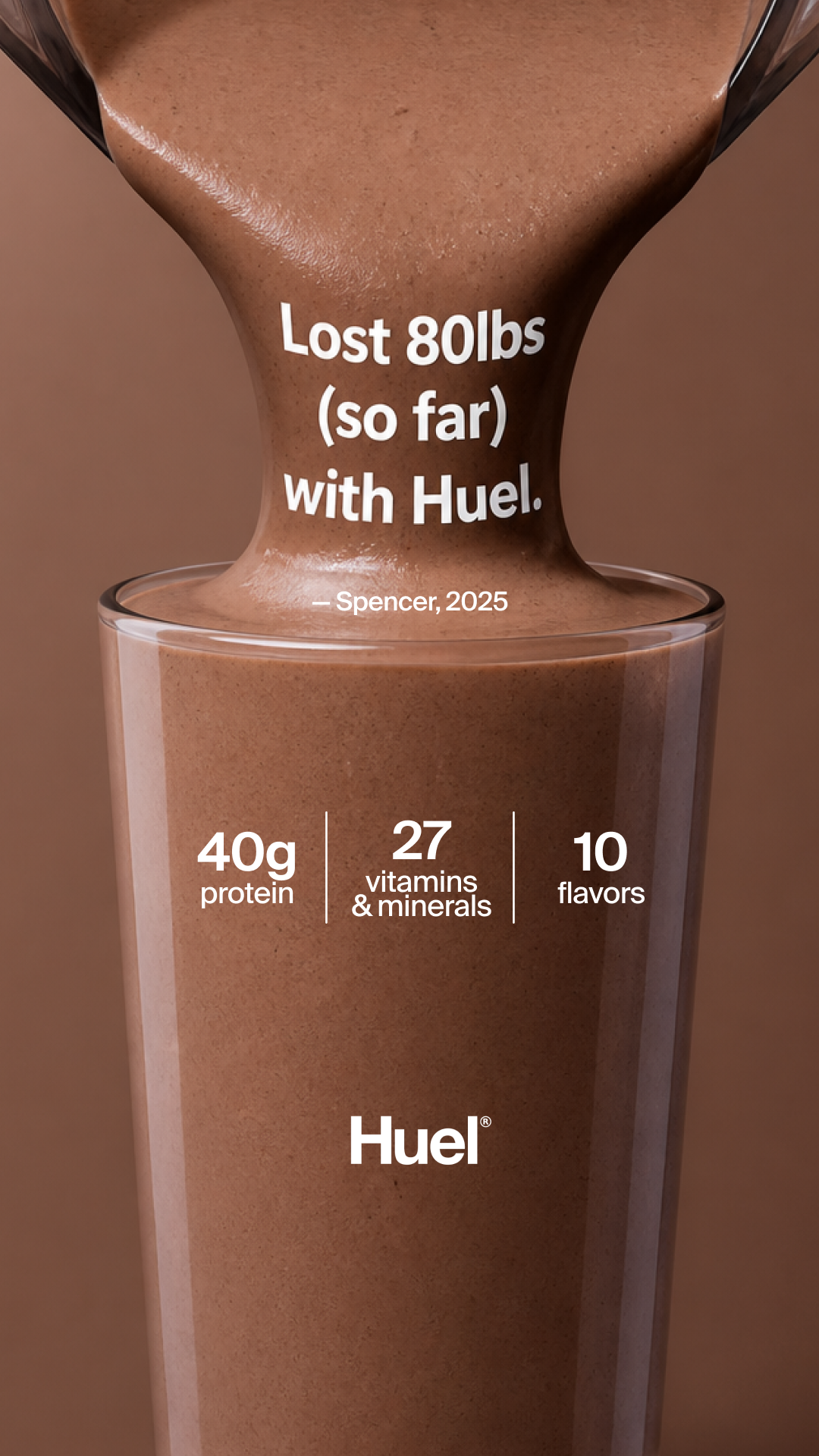 Huel Facebook ad
