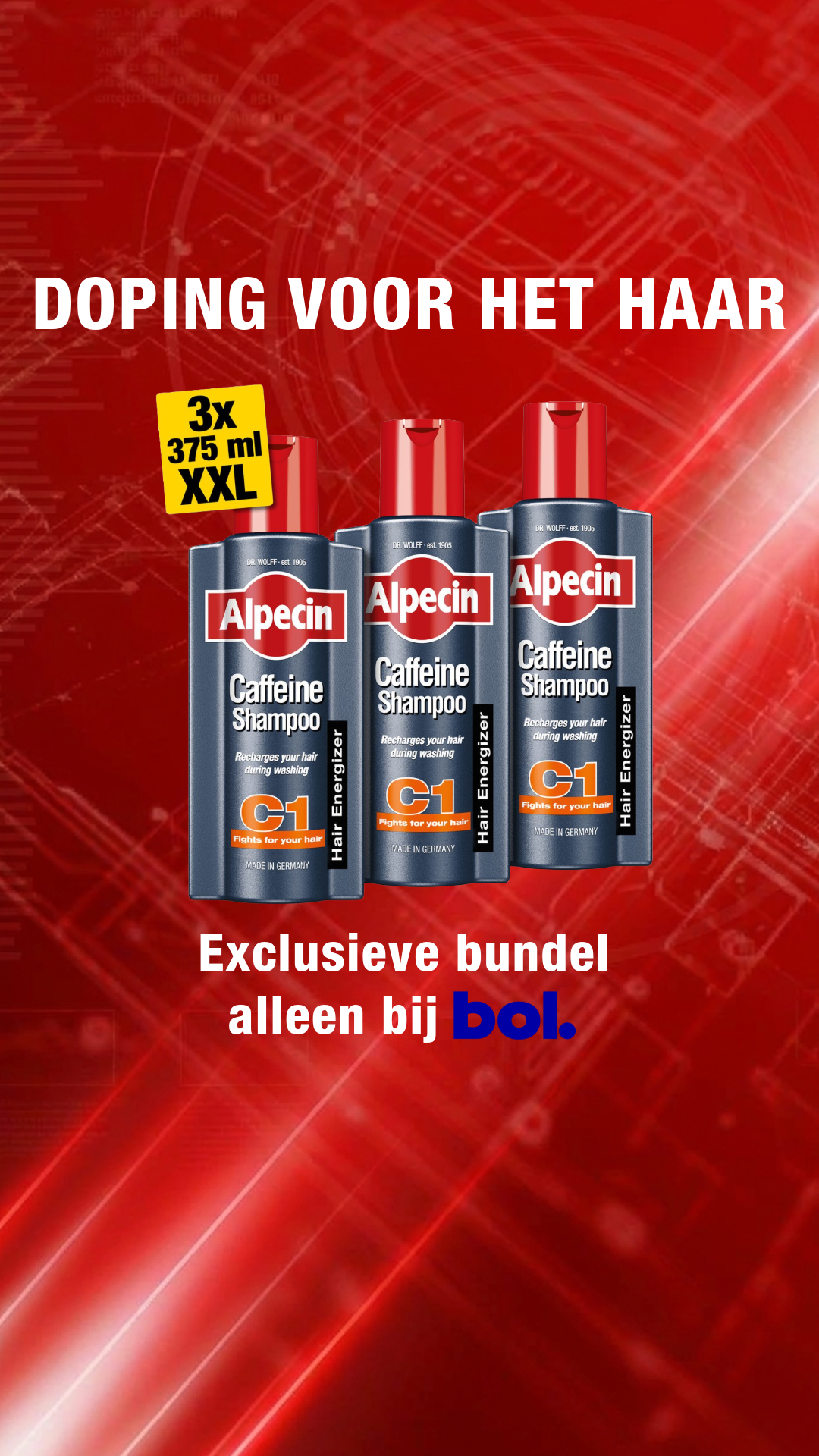 Alpecin Facebook ad